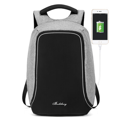

Boshikang Brand Computer Backpack Men Oxford Anti-theft Notebook Backpack 15.6inch Waterproof Travel School Backpack Student