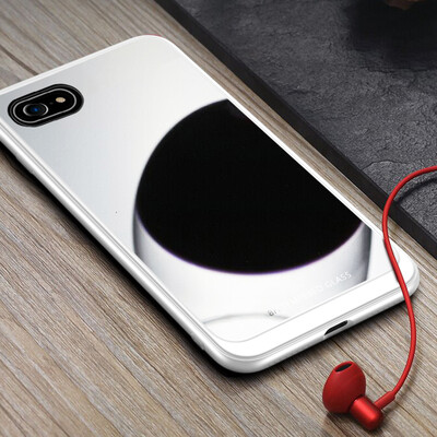 

Feichuang Apple iPhone7 / 8 Случаи для телефона iPhone7 Mobile Shell Двойное зеркало Закаленное стекло Shell White