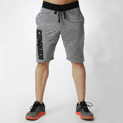 

Muscle Fitness brothers summer new cotton sports shorts male Slim thin pants beach pants