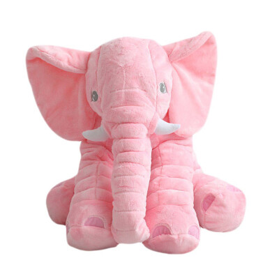 

Cartoon Large Plush Elephant Toy Kids Make interest to Play with stuffed Elephant Birthday Gift for Kids - 60cm