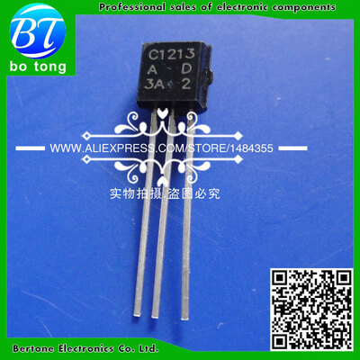 

Free shipping 2SC1213AD 2SC1213 C1213 NPN Transistor TO-92 Triode Transistor 100 pcs/bag