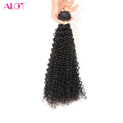 

Alot Brand Indian Hair Double Weft Human Kinky Curly Hair 1 пучок Нет выпадения Нет Tangle