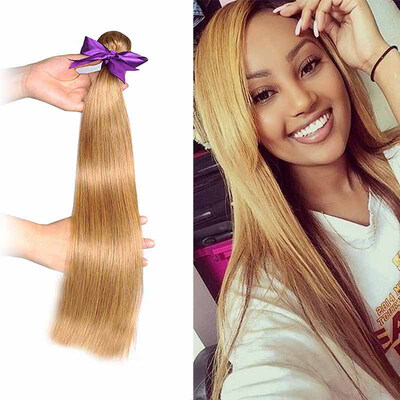 

3 Pcs Lot 27# Bloned Peruvian Virgin Human Hair Bundles Peruvian Human Hair Weave Cheap Colored Virgin Hair Extensions