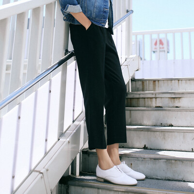 

And with pure Raincun S2352 black harem pants female suit was thin casual elastic waist nine points pants black 28 S2352H028