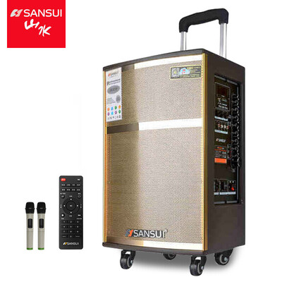 

Shanshui SANSUI SG2-08 square dance audio Bluetooth speaker outdoor portable audio high power wireless microphone amplifier