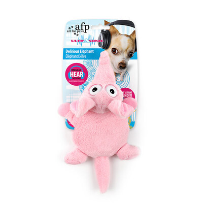 

AFP ultrasonic dog toy pet toy bite-resistant teeth vocal training plush toy elephant 3250