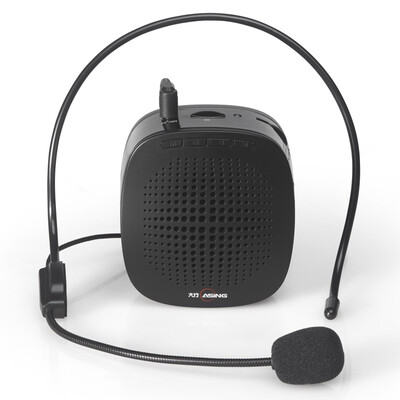

Big line ASiNG S1001 upgrade section portable digital loudspeaker teaching special player small bee loudspeaker black