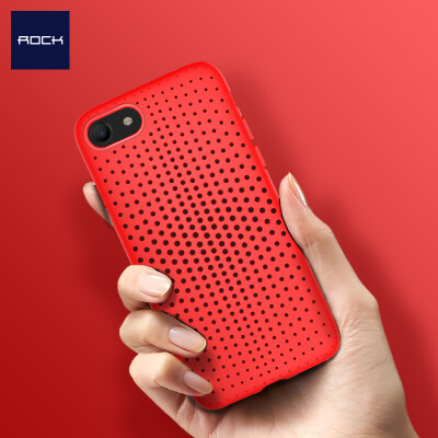 

Rock (ROCK) Apple 8/7 Mobile Shell iPhone8 / 7 Cover Light Breathable Silicone Softshell Shell Shell Red