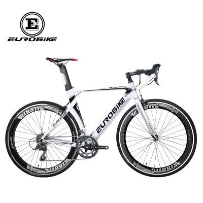 

EUROBIKE 54CM Дорожные велосипеды 54CM Алюминиевый велосипед 16 Speed ​​700C Inches Wheel Road Bike