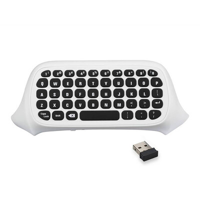 

Gamer sDigital 2.4G Mini Wireless Chat Pad с аудиоразъемом для Xbox One - White