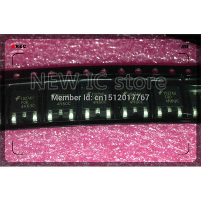 

free shipping 100PCS To-252 fqd4n60c 4n60c 4a 600v field effect transistor