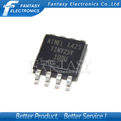 

2PCS ATTINY25V-10SU SOP8 ATTINY25V-10 SOP ATTINY25V SMD new&original IC free shipping