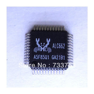 

5pcs/lot REALTEK ALC662 5.1 Channel High Definition Audio Codec