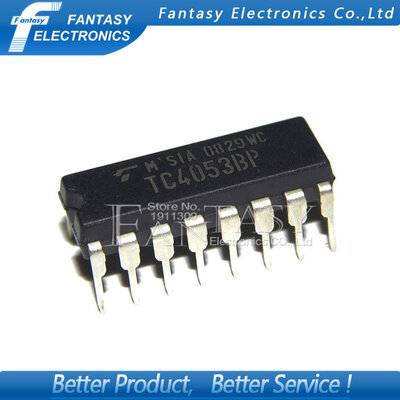 

10PCS TC4053BP DIP16 TC4053 DIP new&original IC free shipping