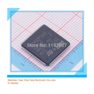 

10PCS/LOT STM32F100VBT6B QFP original electronic IC