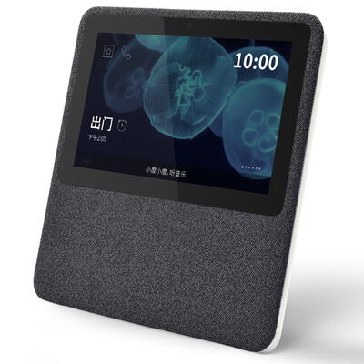 

Маленький домашний Baidu AI смарт-видео динамик Wi-Fi беспроводной Bluetooth аудио искусственный интеллект семейный помощник iQIYI ресурс панк черный (темно-серый)