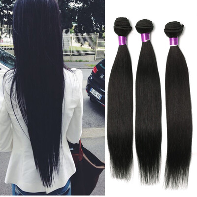 

Malaysian Virgin Hair Straight 4pcs Lot 100% Unprocessed Malaysian Straight Hair Weaves Cheap Malaysian Virgin Hair Bundle Deals