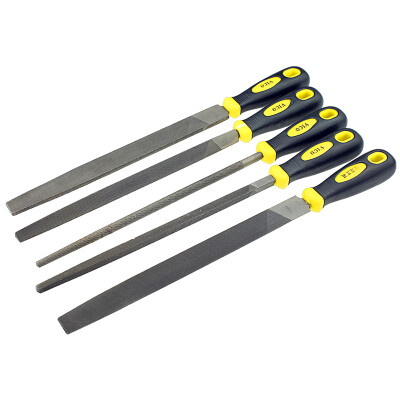 

Wick Wico WK9120 Scythe 5 sets of 10 inch boring tool set square round flat semi-circular triangle file plastic steel fi