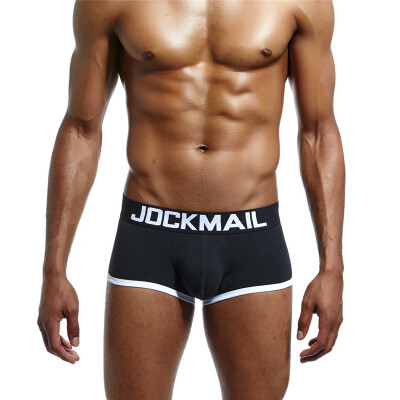 

JOCKMAIL Mens Cotton Panties Sexy Loose-Hop Mens Boxer Panties GAY Pants GAY