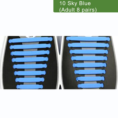 

JUP 3 Sets 48 Pcs New Womens Mens No Tie Shoelaces All Sneaker Applicable Shoelaces Elastic Silicone Shoelaces Sneakers Fit Belt
