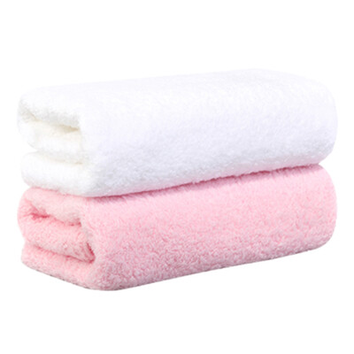 

Netease selects royal royal super soft towel Xinjiang long-staple cotton cotton soft absorbent wash face towel cleansing towel wash towel white pink 2 loaded