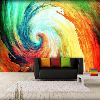 

3D Wallpaper Colorful Graffiti Abstract Art Style Oil Painting Murals Restaurant Clubs KTV Bar Modern Fashion 3D Decor Wallpaper