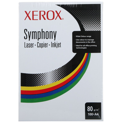 

Xerox color copy paper 160g A4 5 color × 20 sheets / bag