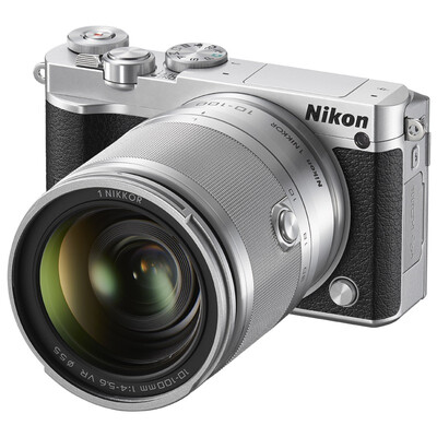 

Nikon Nikon J5 micro single camera Nikkor VR anti-shake 10-100mm f 4-56 interchangeable mirror digital sets of silver 208 million effective pixels can be replaced lens 4K video recording can be folded touch screen