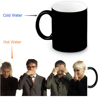 

The Cranberries 350ml / 12oz Heat Reveal Mug Color Change Чашка кофе Чувствительные морфинг-кружки Волшебная чашка для чайных чашек