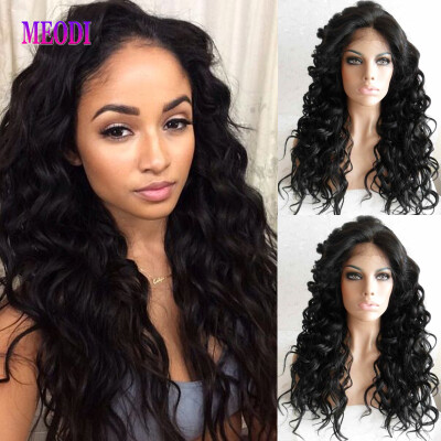 

Meodi Hair 100% Brazilian Human Hair Wigs Loose Wave Human Human Hair Lace Front wigs with Baby Hair for Black Woman