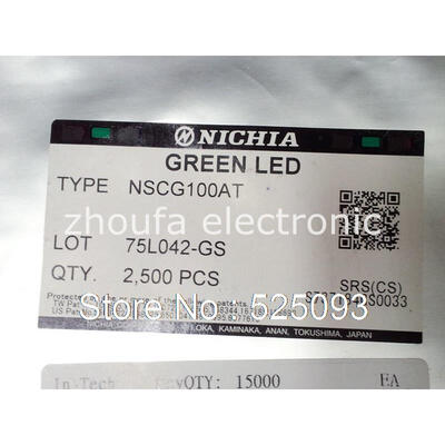 

2500pcs/lot NSCG100AT SMD LED
