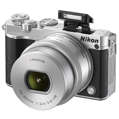 

Nikon J5 + 1 микрокамерная камера Nikkor VR против тряски 10-30 мм f / 3.5-5.6 PD объектив серебристый (20,8 миллиона эффективных пикселей сменный объектив 4K видеозапись может быть сложенным сенсорным экраном)