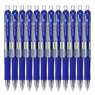 

Mitsubishi Uni UMN-152 signature pen 05mm press the neutral pen 12 loaded blue