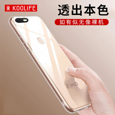 

KOOLIFE 360N6Lite Mobile Shell Cover Прозрачная крышка / TPU All-inclusive Cover Shell Cool 360 n6 Lite Silicon Anti-drop Softcover