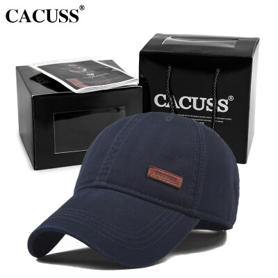 

CACUSS B0080 Бейсбольная кепка Открытый Hat Мужчины и женщины Lovers Cap Подарочная коробка Navy Blue Регулируемая