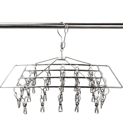 

Pinmai stainless steel hanging shoe rack thick&durable rack hook drying shoe rack multi-purpose hanging shoes not deformed hanging type 3 Pack