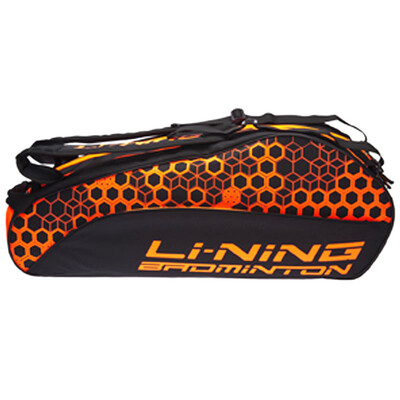 

LI-NING Бадминтон Pack 6 Pack ABJN018-1 Черный / Оранжевый
