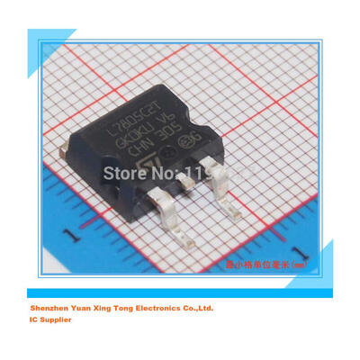 

20pcs /lot L7805CD2T L7805C2T L7805 7805 TO-263 Positive voltage regulators electronic kit