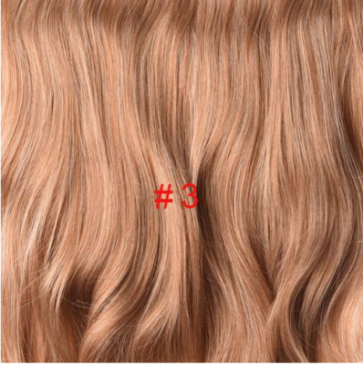 

Wavy Clip in Hair 4 Clips 190g/pc Heat Resistant Fiber 24 inch Stretched Pure Color Synthetic Hair Extensions for Women