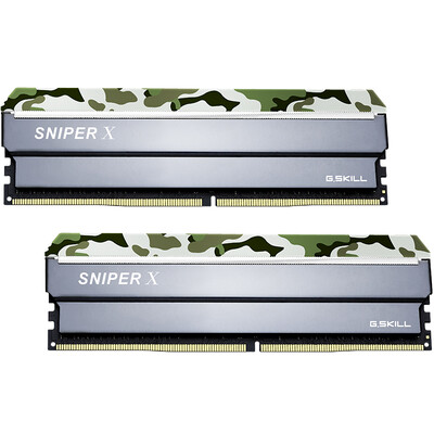 

GSKILL Sniper X Sniper Series DDR4 3600 Frequency 32G 16Gx2 Set Desktop Memory Army