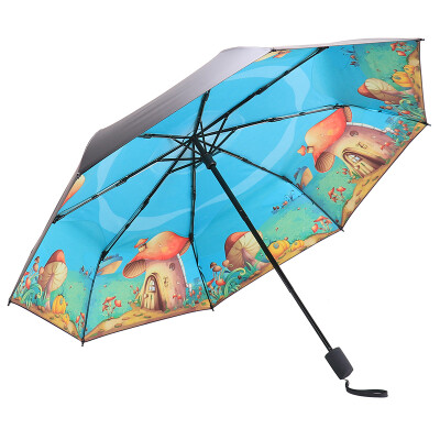 

Paradise umbrella full blackout vinyl transfer fairy tale park 30 small black umbrella umbrella umbrella sun figure 30488ELCJ free steam eye mask