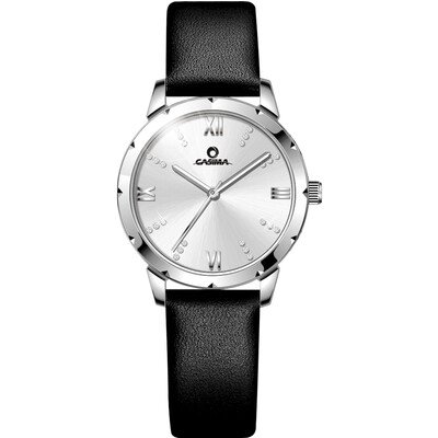 

New luxury brand watches women fashion simple ladies quartz watch leather wristwatches waterproof Casima 2626