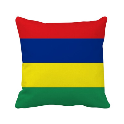 

Mauritius National Flag Africa Country Square Throw Pillow Insert Cushion Cover Home Sofa Decor Gift
