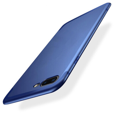 

Feichuang Apple iPhone7 / 8Plus Обложка Apple 8p Scrub Мягкий чехол Anti-throw Тонкая защитная рукав Blue