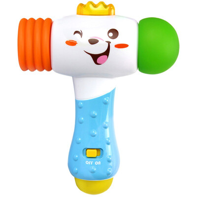 

Oubi AUBY educational toys to explore electronic hammer Kai Chi infants&young children sound&light beat 463463DS