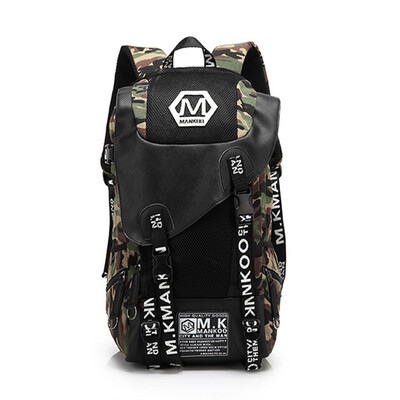 

New Fashion 18 inch leisure mens backpack strap zipper color casual canvas backpack school bag designer travel bag