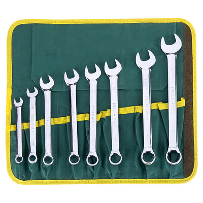 

Deli deli open plum wrench combination wrench set 8 pieces DL0108