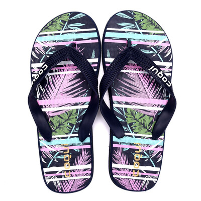

Cool coqui flip flap anti-skid feet outdoor cooler slippers home bathroom sandals male models sapphire blue 43 yards MSP-3011
