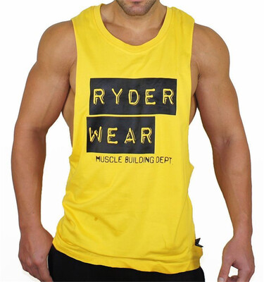 

Muscle Dr brothers mens sports vest cotton Slim collar waistcoat running fitness fashion new trend