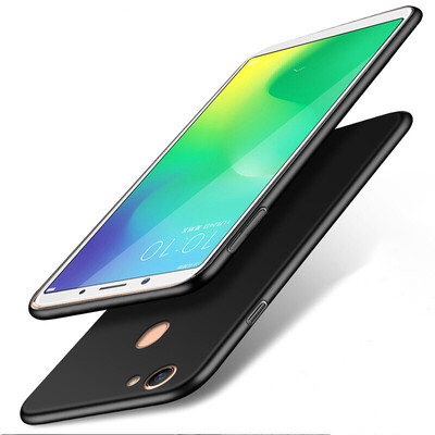 

KOOLIFE OPPOA79 Mobile Shell Cover Scrub Silicone Soft Shell Shell Drop Resistant Shell Apply to oppo a79 Su Le Series - Black